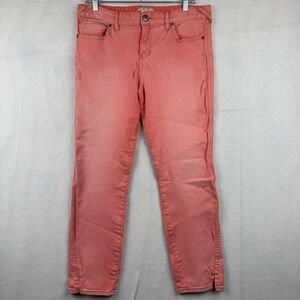 Free People Coral Skinny Jeans